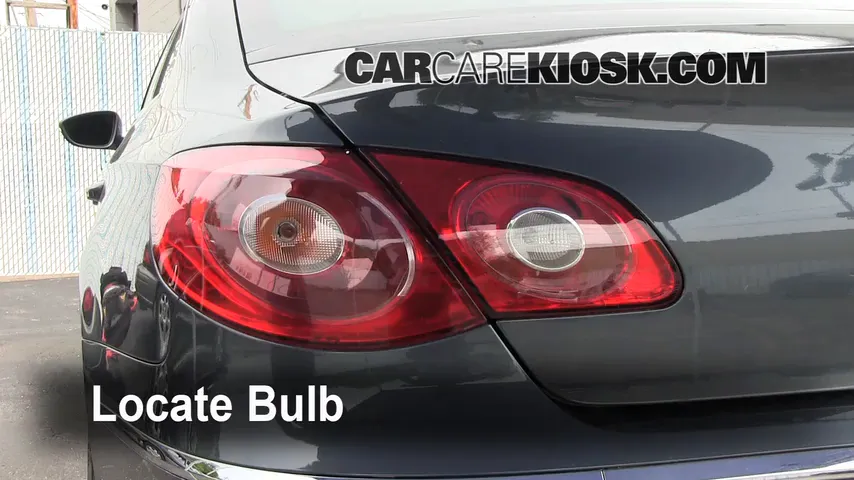 2009 Volkswagen CC Luxury 2.0L 4 Cyl. Turbo Lights Turn Signal - Rear (replace bulb)